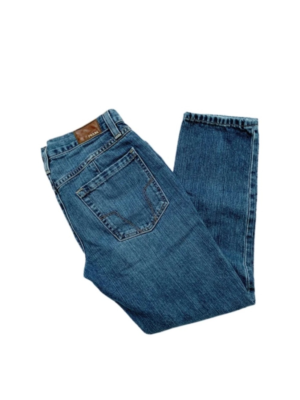 Fossil Skinny Blue Jeans Size 27